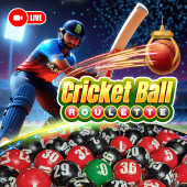 backscatter live casino Cricket Ball Roulette icon
